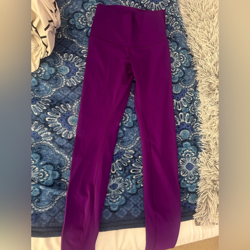 Purple lulu lemon leggings